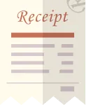 Receipt SVG Icon